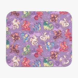 Chromatic Dragons Mousepad