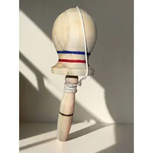 Emboque Chileno de Madera – Juguete Tradicional Artesanal con Colores Patrios – Hecho a Mano