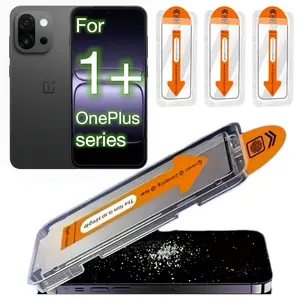 3 Pack for Oneplus Ace 5 Pro 3v 2u 13t 9rt 9r 9 8t 7t 7 6 6t Screen Protector Tempered Glass , 9h Hardness, Bubble Free Installation