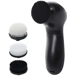 Portable Electric Shoe Polisher, Cordless Shoe Brushes 4 Spare Heads Footwear Leather