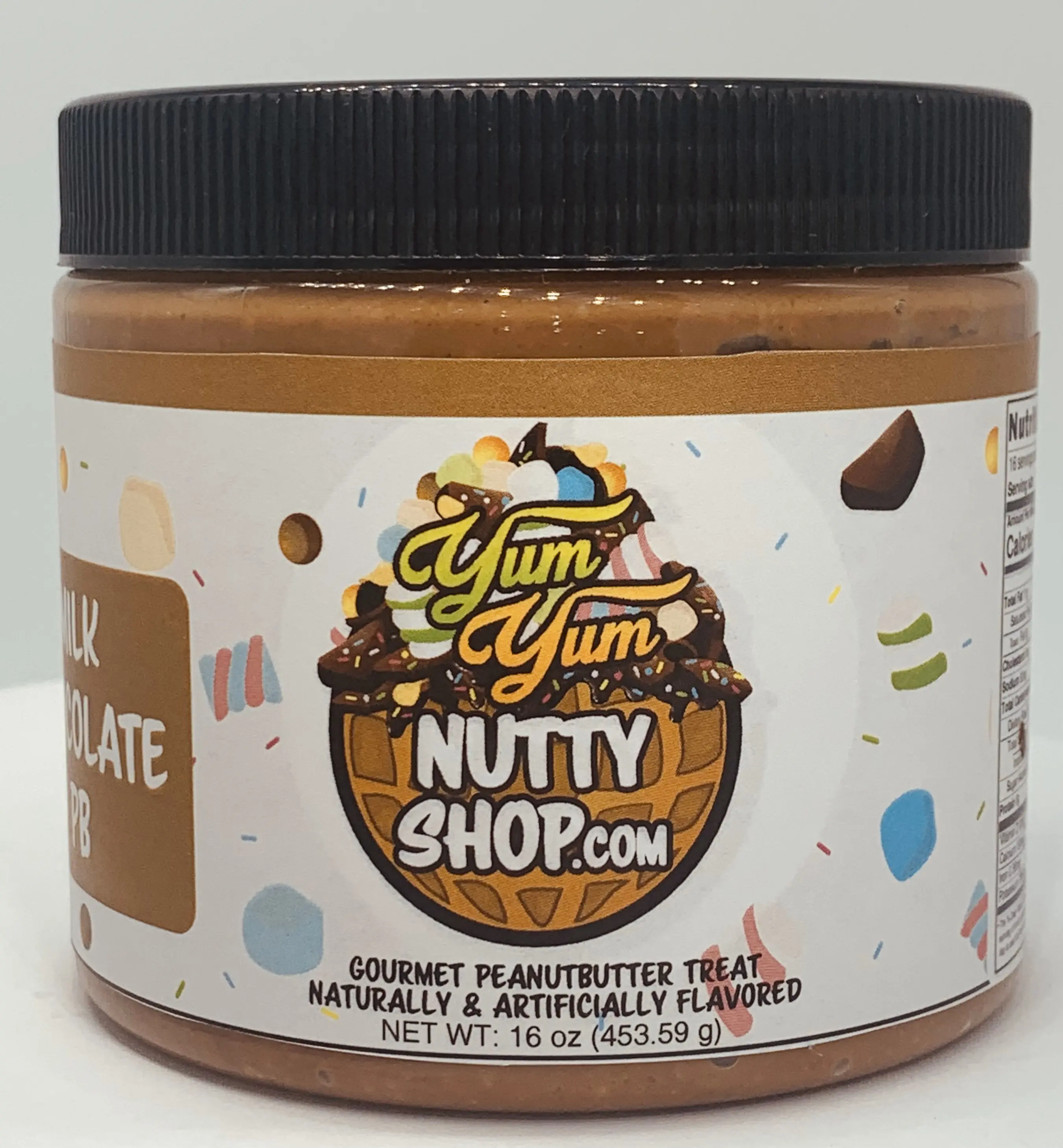 Milk Chocolate Gourmet Peanut Butter Spread - 16oz & 8oz