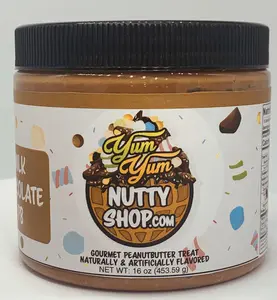 Milk Chocolate Gourmet Peanut Butter Spread - 16oz & 8oz
