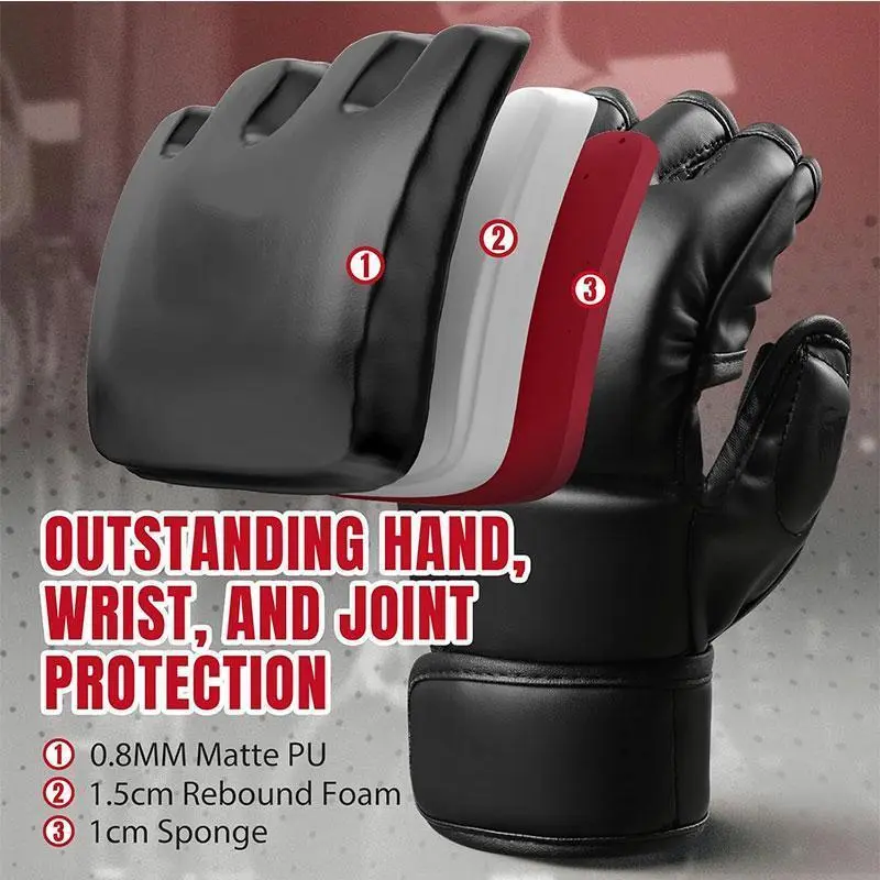 Boxing Gloves, Training & Sparring Gloves, Martial Arts Gloves with Open Palms, Kickboxing Gloves, Muay Thai, MMA Gloves Boxing Gloves, Training & Sparring Gloves, Martial Arts Gloves with Open Palms, Kickboxing Gloves, Muay Thai, MMA Gloves