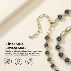[HALF PRICE] Elegant Necklace and Bracelet Gift Set for Women
