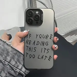 Trendy New D-Drake Album IYRTITL Phone Case Designed for Various for iphone Models Including 17, 16E, 16, 15, 14, 13, 12, 11 Mini, Pro, Max, Air, X, XR, XSMAX, 8, And 7 Plus. This Anti-Drop Matte Back Cover Is Perfect for Everyday Use