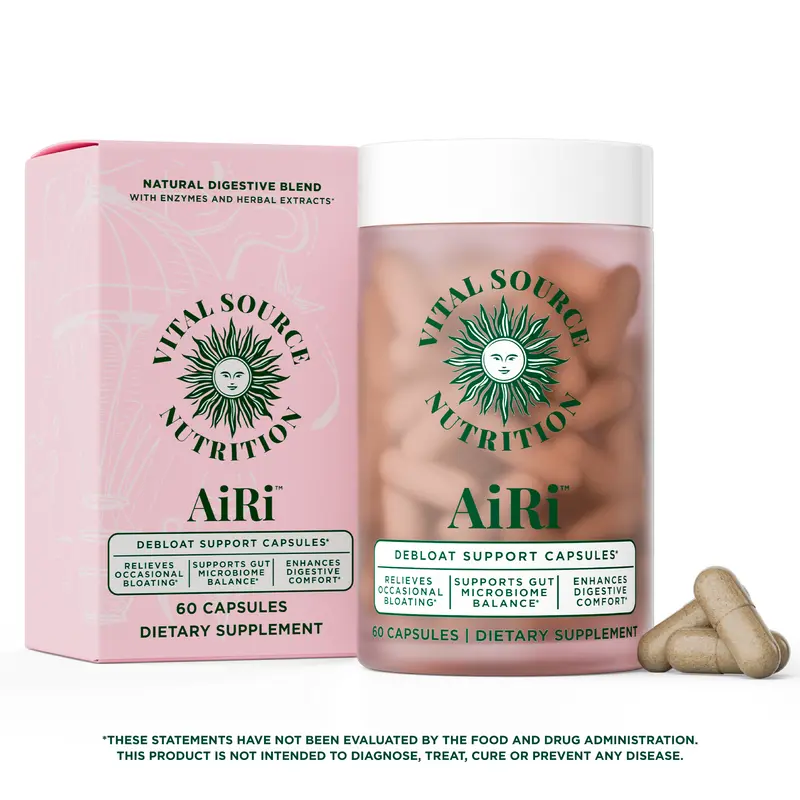Debloat Support Capsules - AiRi - Vital Source Nutrition