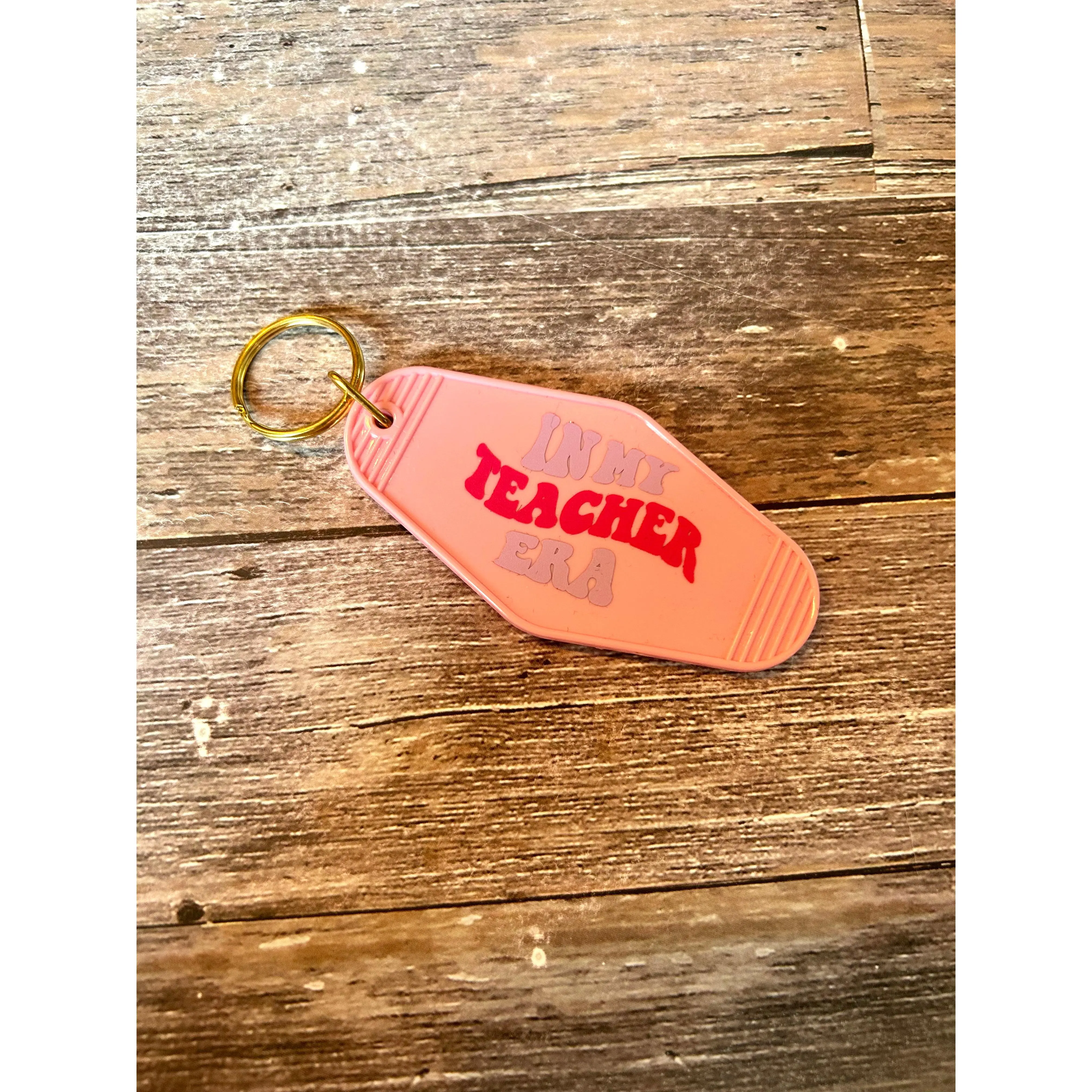 In My Teacher Era Motel Keychain