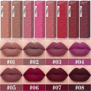 Easy-To-Apply Matte Liquid Lipstick, Makeup, Cosmetic, Long-Lasting Hydrating Formula, Lightweight Feel, Perfect for Daily Use & Special Occasions