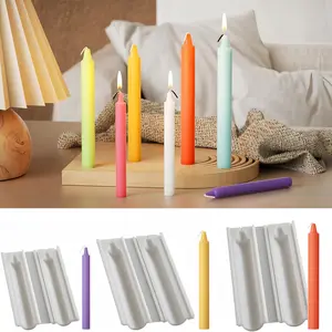 3 Piece Candle Silicone Molds, 15cm/18cm/20cm, Long Cylinder 3D Candle Molds, DIY Candle Making, Craft Decorations, Scented Candles, Handmade Candles