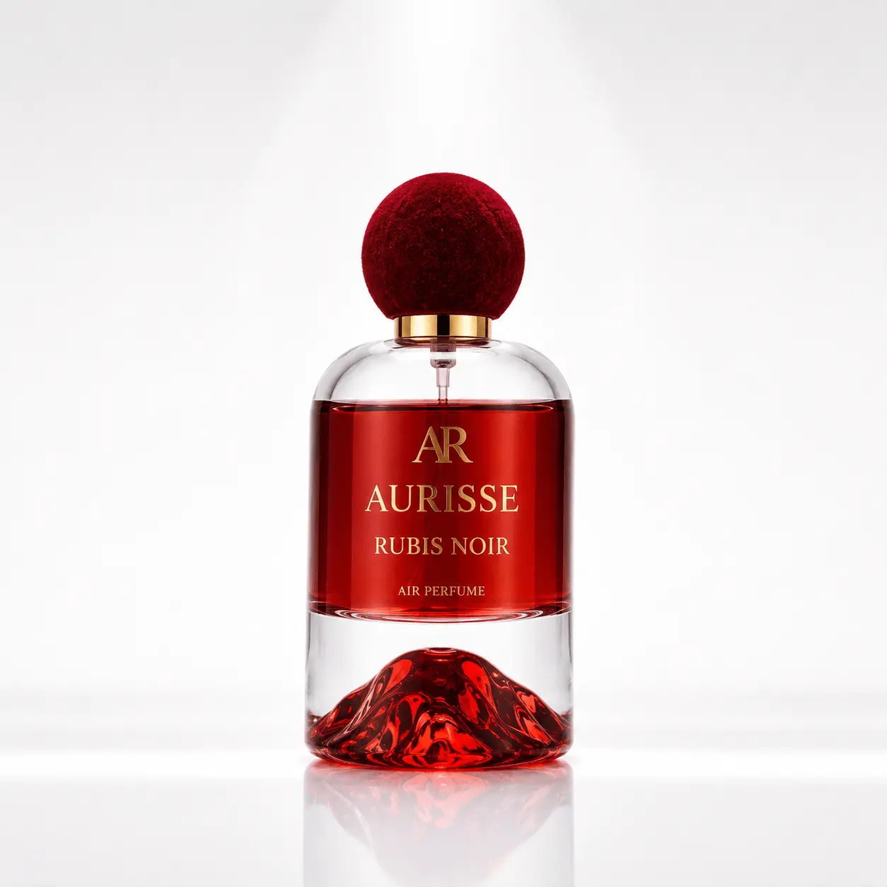Aurisse Rubis Noir — Rose Perfume for Women | Fruity Floral Extrait, 50ml
