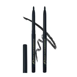 Khasana Eyeliner Automatic Pencil, Glide On, Waterproof, Ultra Smooth & Creamy Application, Long-Lasting, Luminous Formula, Smudge-Proof, Ophthalmologist Tested, Cruelty Free, Pack 2