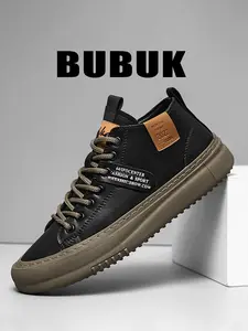 BUBUK Men's Formal Casual Shoes, Simple Business Oxford Shoes, Fashion Soft Sole, Outdoor Sports Shoes, Suitable for Office, Meetings, Activities, Footwear