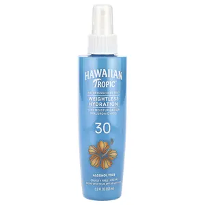 Hawaiian Tropic Weightless Hydration, Water Sunscreen Mist, SPF 30, 5.2 fl oz (153 ml)