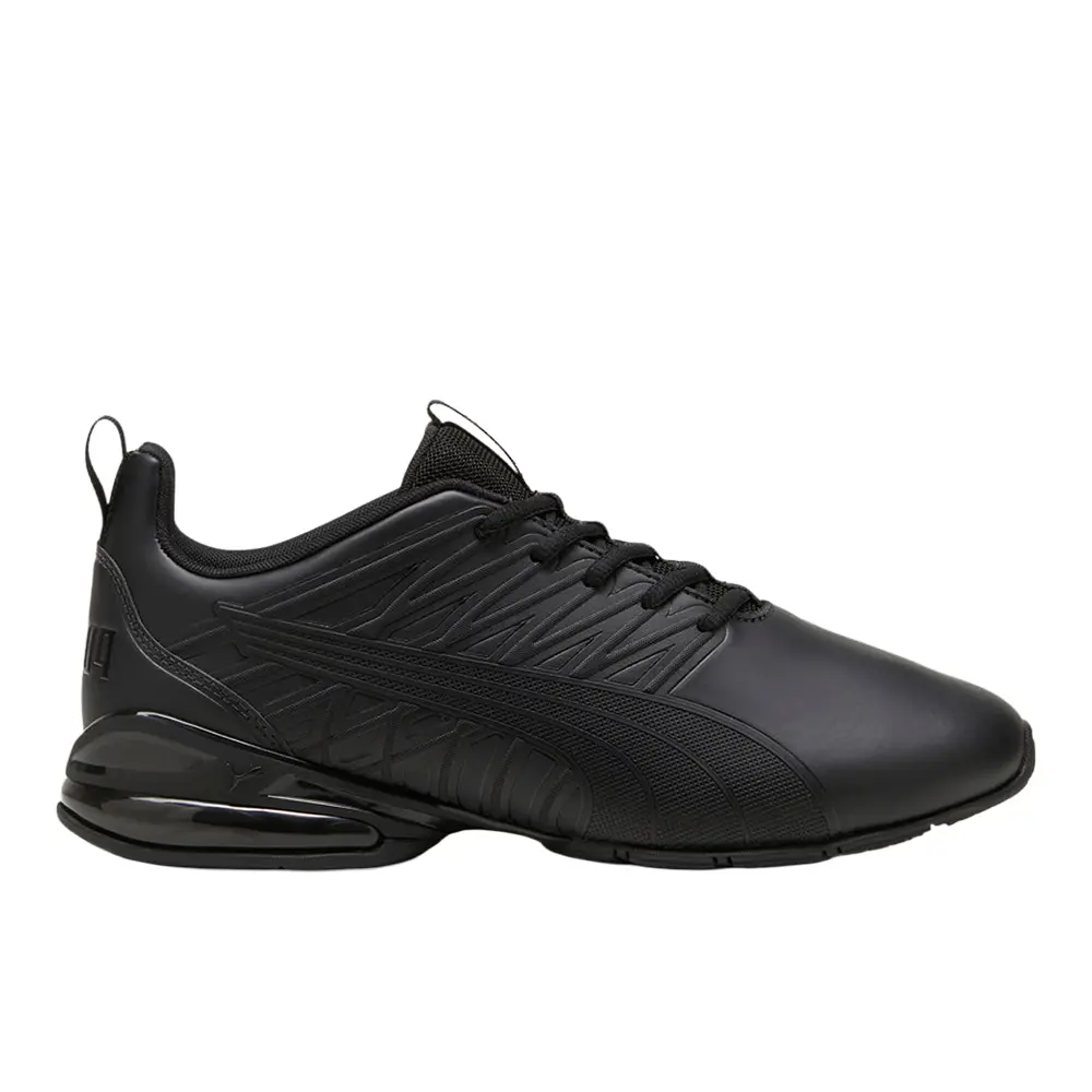 PUMA Mens Voltaic Evo Fast Running Sneakers Shoes - Black
