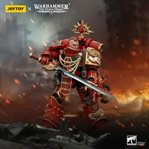 JOYTOY Warhammer 40K & The Horus Heresy Blood Angels Raldoron First Captain of the Blood Angels 1/18 Limited Edition Action Figure Model Collectible for Birthday Christmas Display