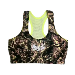 Leaf Camo Sports Bra