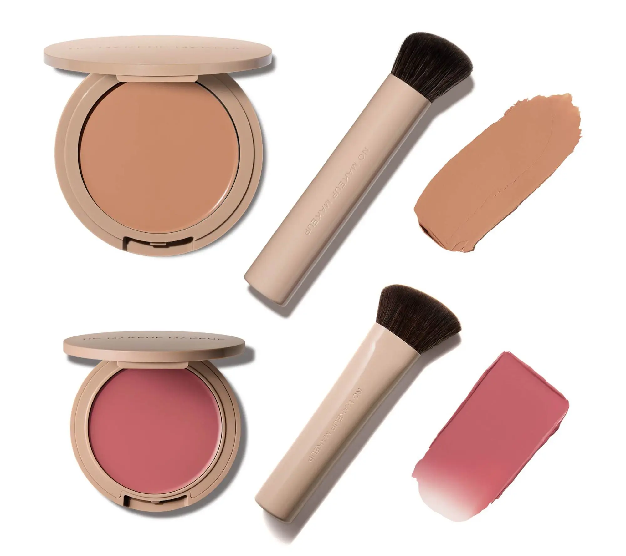 No Makeup Makeup Foundation + Blush 4 pc Set No Makeup Makeup Foundation + Blush 4 pc Set