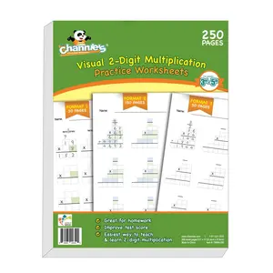Teacher Ream 250 pgs. One Page A Day Double Digit Multiplication Blank