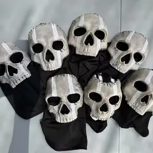 2026 New Special Ghost Mask COD Cosplay Halloween Airsoft Tactical Skull Full Mask Man Novelty Cool Scary Accessories