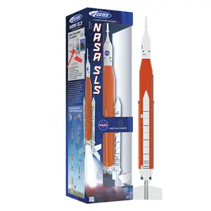 212 MAIN NASA SLS Space Launch System Scale Model Rocket Kit - Artemis Mission Themed, Beginner-Friendly, Realistic Look Toy for Small Animal Pet Playtime