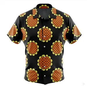 Monkey D.Luffy Black Lucy Dressrosa one piece Button up hawaiian shirt, Anime Style, Vintage Aloha Button Up, Unisex #tiktokfashion #outfitinspo, vintage vibe