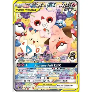 PSA 8 Togepi & Cleffa & Igglypuff GX