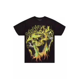 Darria Black/Yellow Graphic Short Sleeve Tee
