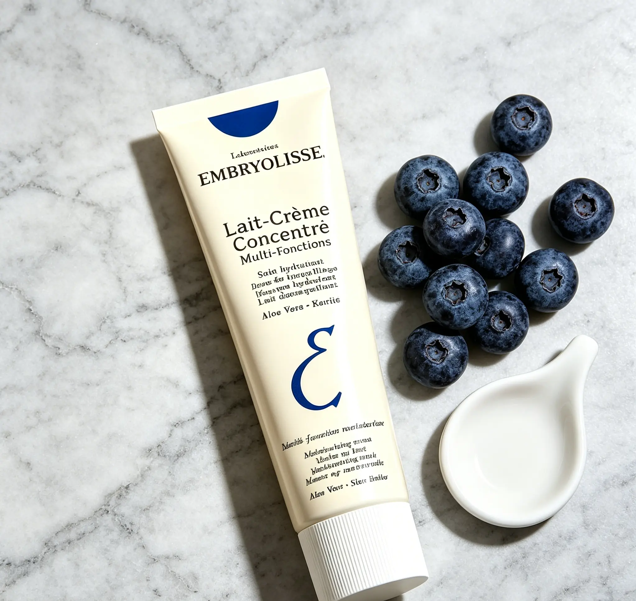 Embryolisse 75ml Concentrated Milk Cream Daily Moisturizer, Deep Hydration Face Lotion Infused with Shea Butter & Soy Protein, Cream Jar Moisturizers & Mists