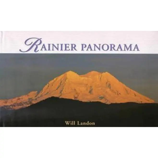 USED-Rainier Panorama by Will Landon (Hardcover)