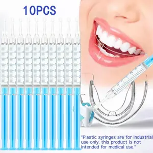 10-Pack Teeth Whitening Gel Pens, Teeth Whitener, Deep Cleaning Tooth Stain Remover, Professional Dental Care Tools, Effective Oral Hygiene Solution