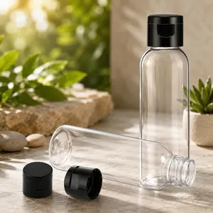Home Organizer Storage Canister, Reusable Sealed Bottle with Cap for Home Supplies
