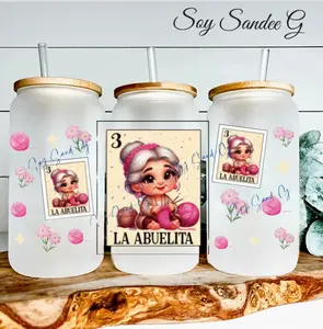 La Abuelita (Grandma) - UVDTF Wrap for cups/hard surfaces sticker