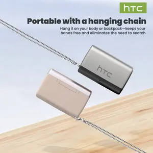 HTC NE67 AI Headset Translates 134 Languages with App Download Wireless Earphone 30-Hour Battery IPX Waterproof Hi-Fidelity Sound for Movies Music Sports Office