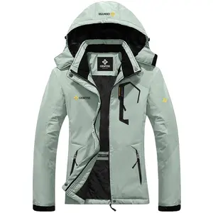 Women's mountain waterproof skiing snow jacket, winter windproof and rainproof jacketA2Yu