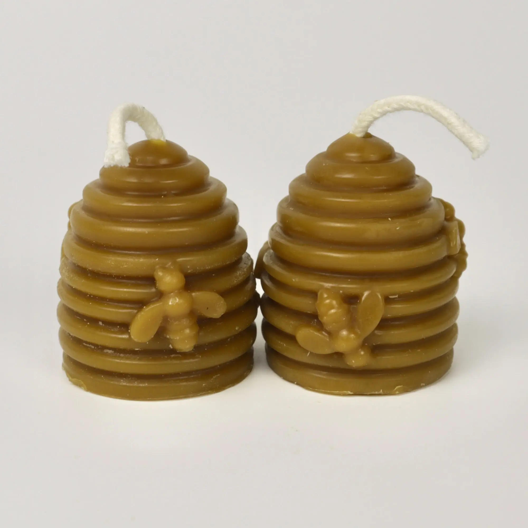 Beehive Shaped Beeswax Candle – 2 Pack