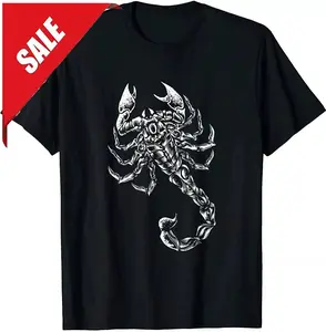 Sting White Scorpion Graphic T-Shirt