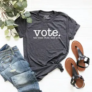 VOTE - Tell Them Ruth Sent You, Ruth Bader Ginsburg Shirt, Notorious T-Shirt, Send Me RBG, Women's Rights Equality Shirt, Political Shirt