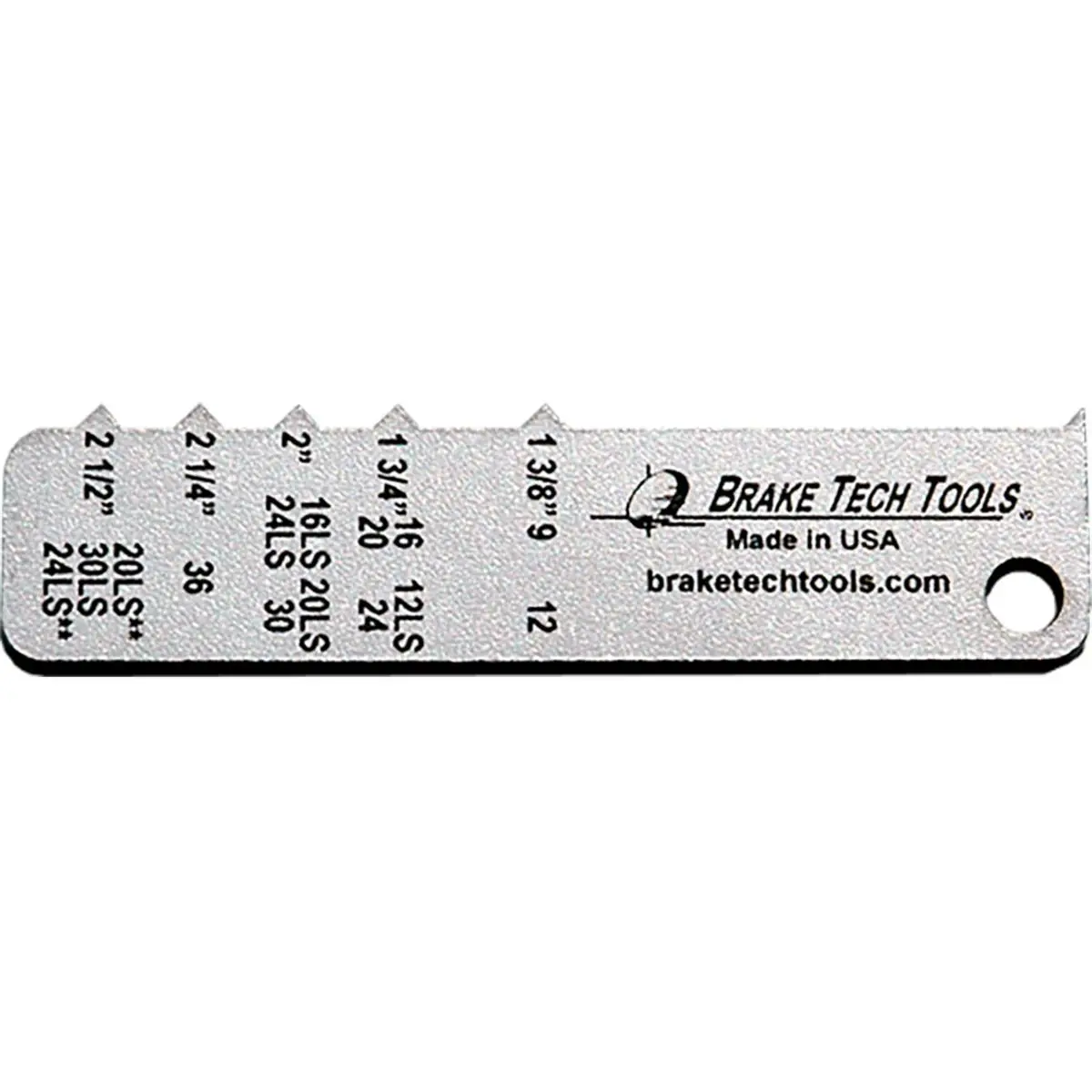 Brake Tech Tools Stroke Measurement Gauge - 0.05 lbs Lightweight Vital Tool for Technicians, Trucks, Sailing Water Sports, Supporting Optimal Braking Performance & Proper Adjustment, Trailers, Proper Brake Adjustment, Accurately Measure Brake System