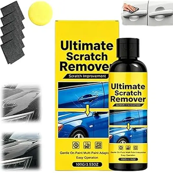 Car Scratch Removal Cream, Car Scratch Repair Wax, Universal Car Maintenance Care Cream,Car Scratch Remover, Car Paint Waxing,All Paint Colors Polishing Kit, 100g/3.53oz