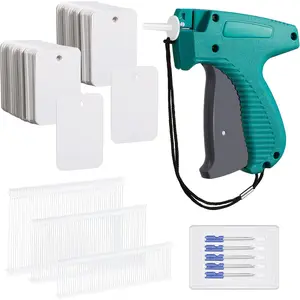 2006 Pcs Clothing Price Tags with Gun Set, Including 1 Garment Price Tag Attacher with 5 Needles 500 Clothing Label and 1500 Barbs(Simple Style)