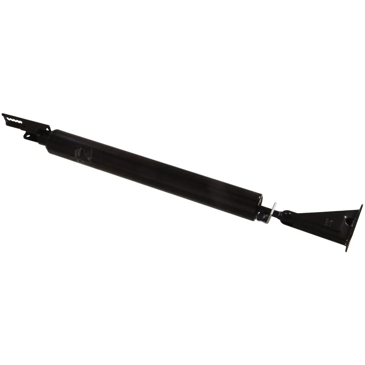 Black Standard Carded Storm & Screen Door Closer, Single Unit, 3.9x3.7x16 in