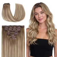 #8E/61/8E Balayage Dirty Blonde with Platinum Ends