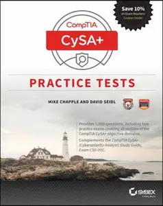 USED-Comptia Cysa+ Practice Tests: Exam Cs0-001 by Chapple, Mike (Paperback)
