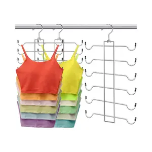 2 Pack Tank Top Hanger Organizer 24 Hook Bra Holder Space Saving Closet Storage