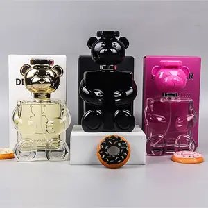 Neutral 100ML Perfume, Long-Lasting Scent, Cute Bear Bottle Shape, Essential for Dates and Daily Use, Fun Fruity Fragrance