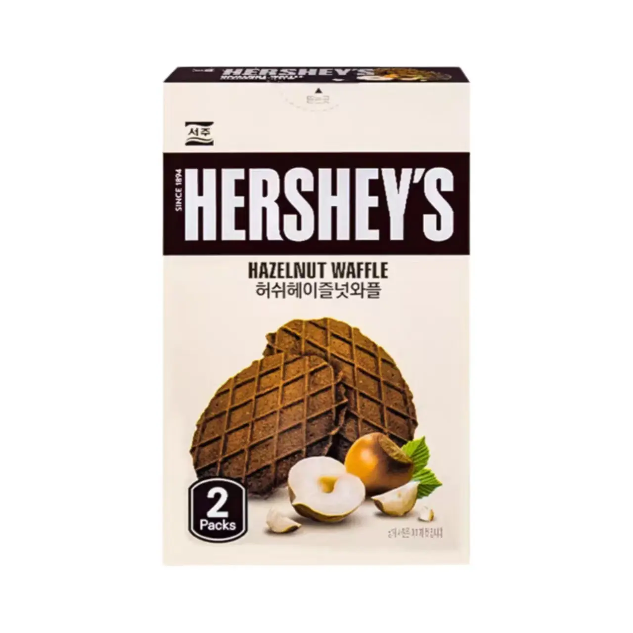 Hershey's Waffle Cookies - Hazelnut 55g (Korea)