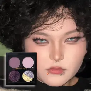 WOSUPRE Purple Dusk Eyeshadow Palette, Super Shimmer Cloud Finish, Magnetic Structure, Daily Glam Eye Looks Cosmetic