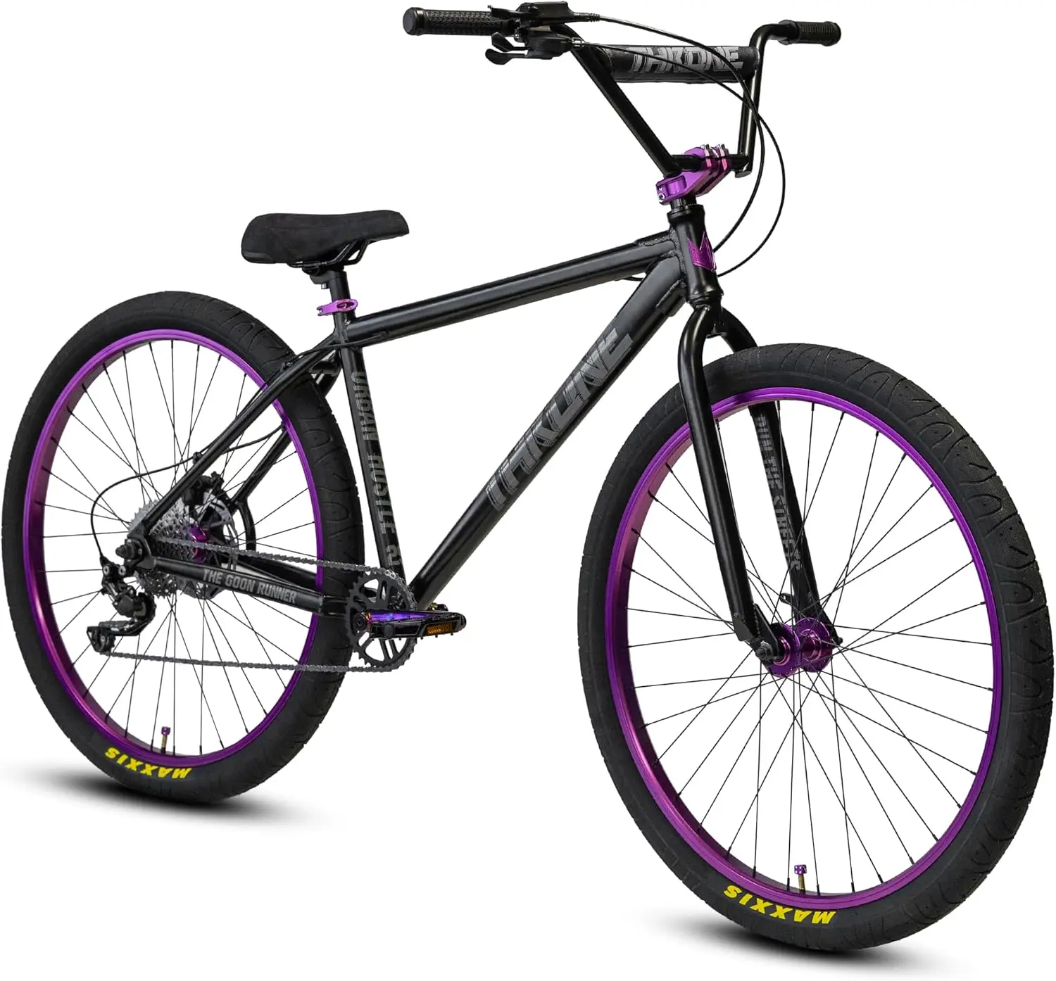 DHSUGThrone Cycles Goon 29er, DA Goon BMX Bike 24", 26", 27.5", 29" – Single Speed, Single Speed with Disk Brake & 10-Speed Options