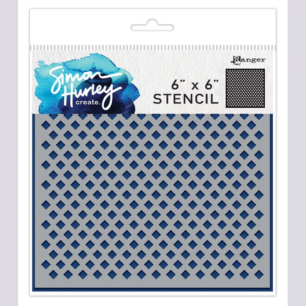 Simon Hurley create. Stencil Tiny Diamonds
