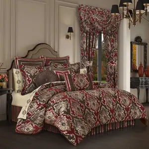 Cerino Chocolate 4 Piece Comforter Set